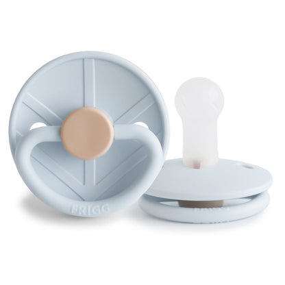 Frigg Little Viking - Silicone Pacifier -  Knud (Powder Blue)
