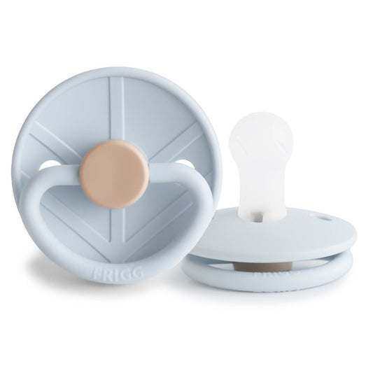 Frigg Little Viking - Silicone Pacifier -  Knud (Powder Blue)