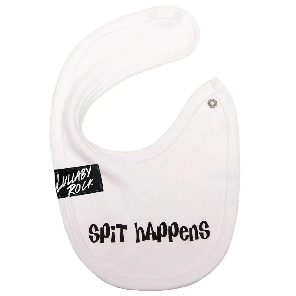 Lullaby Rock - Spit Happens Bibs - Motherhood