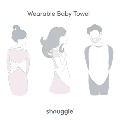 Shnuggle Bamboo Wearable Baby Towels Shnuggle