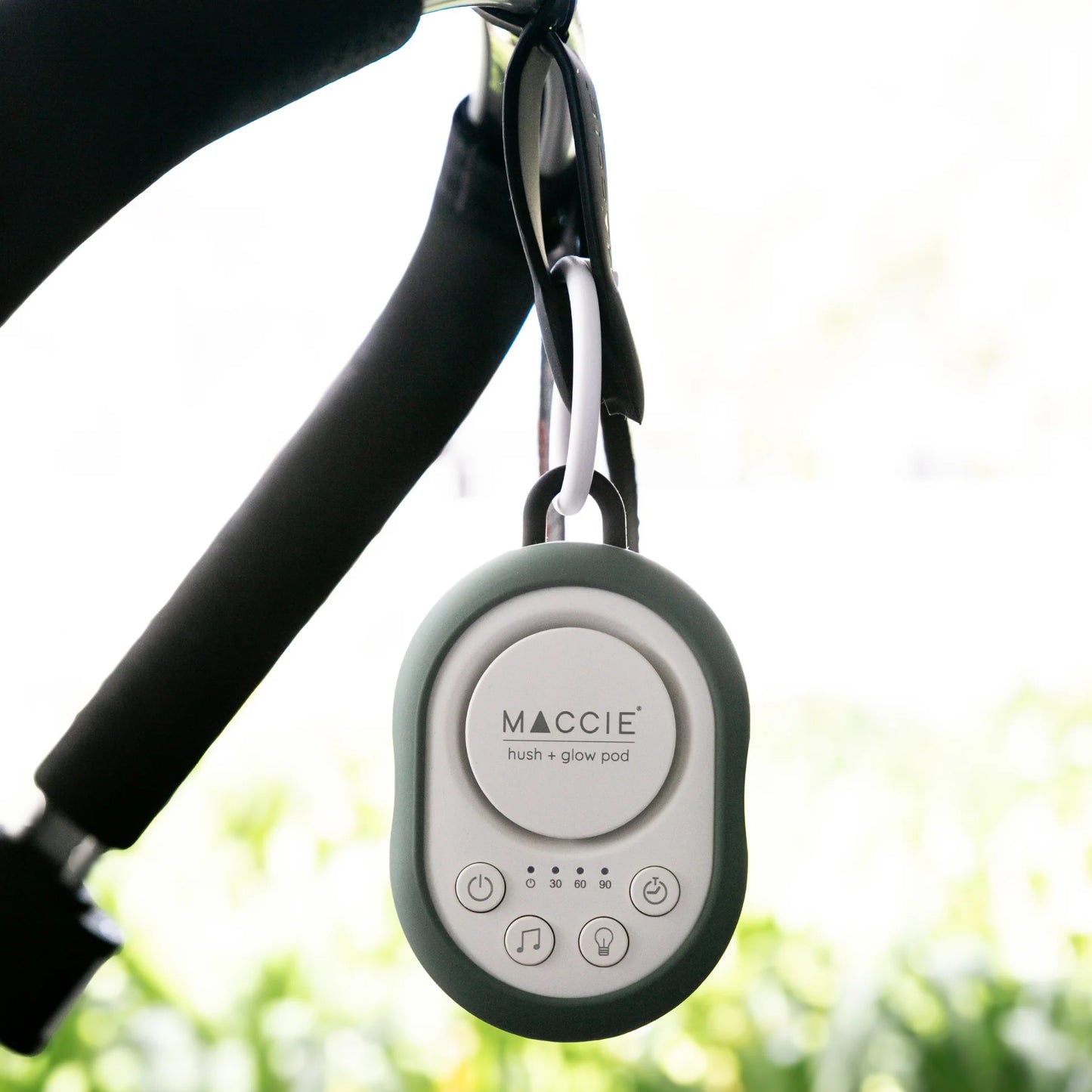 Maccie Hush + Glow Pod – Portable White Noise Machine for Baby Sleep - Motherhood