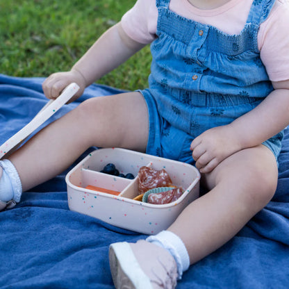 MACCIE MunchMate Silicone Kids Bento Lunch Box | 3 Compartments - Motherhood