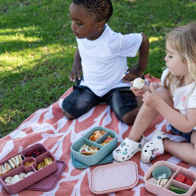 MACCIE MunchMate Silicone Kids Bento Lunch Box | 3 Compartments - Motherhood