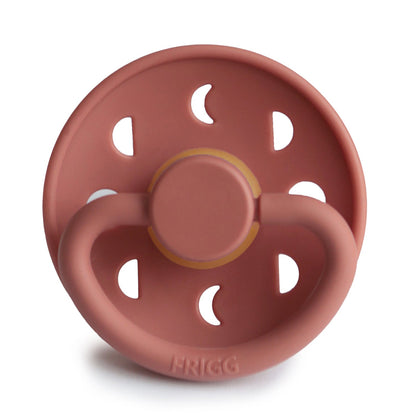 Frigg Moon - Round Latex Pacifier - Powder Blush