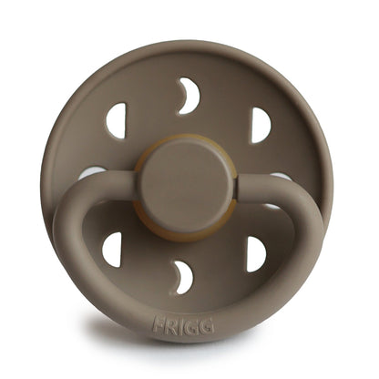Frigg Moon - Round Latex Pacifier - Portobello
