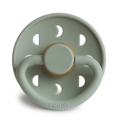 Frigg Moon - Round Latex Pacifier - Sage