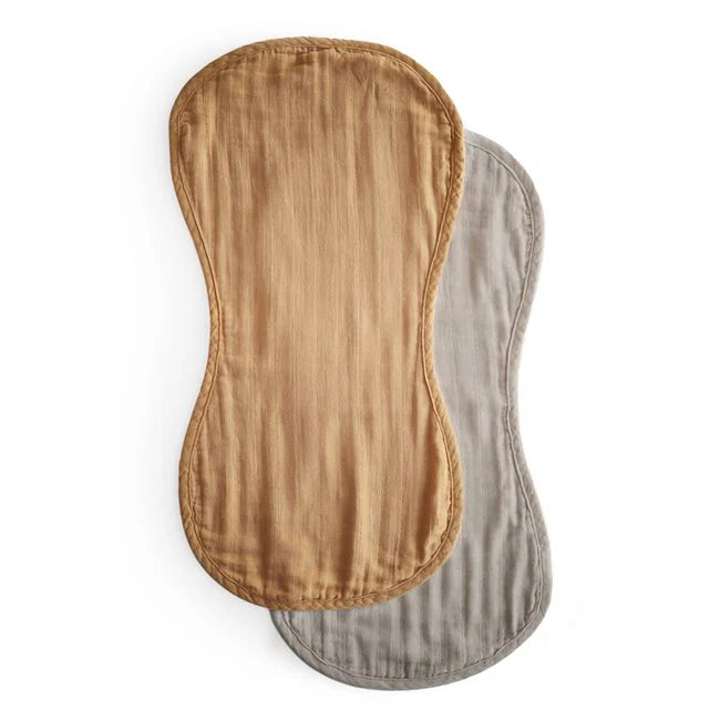 Mushie Burp Cloth 2P