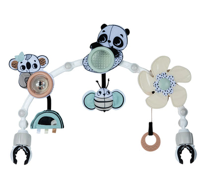 Tiny Love Black & White Sunny Stroll – Flexible Stroller Arch with 6 Activities - Motherhood