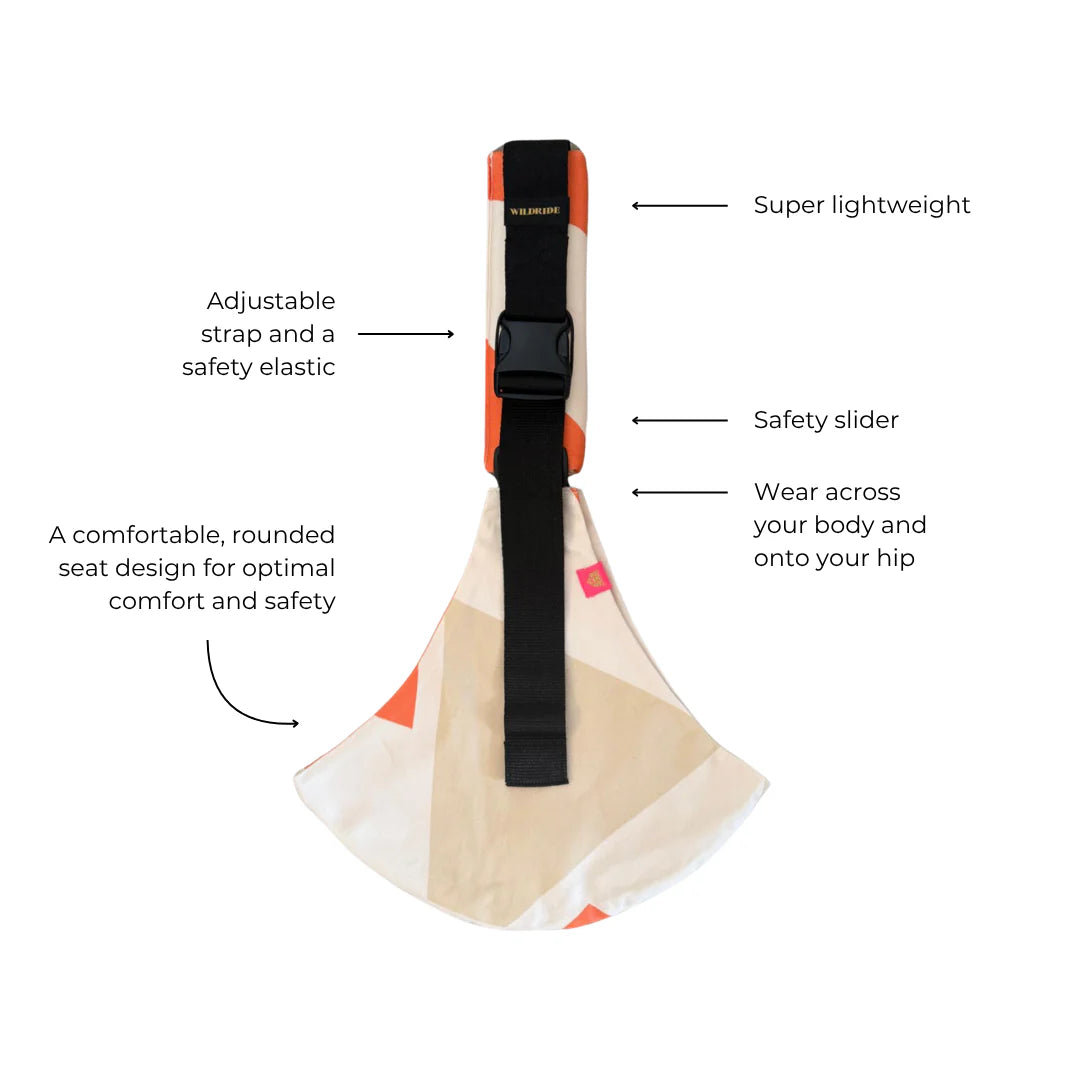 Wildride Toddler Hip Carrier – Lightweight Everyday Adventure Carrier - Motherhood