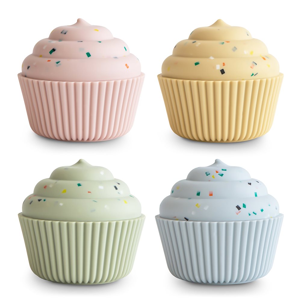 Mushie Mix and Match Cupcake Toy - Motherhood