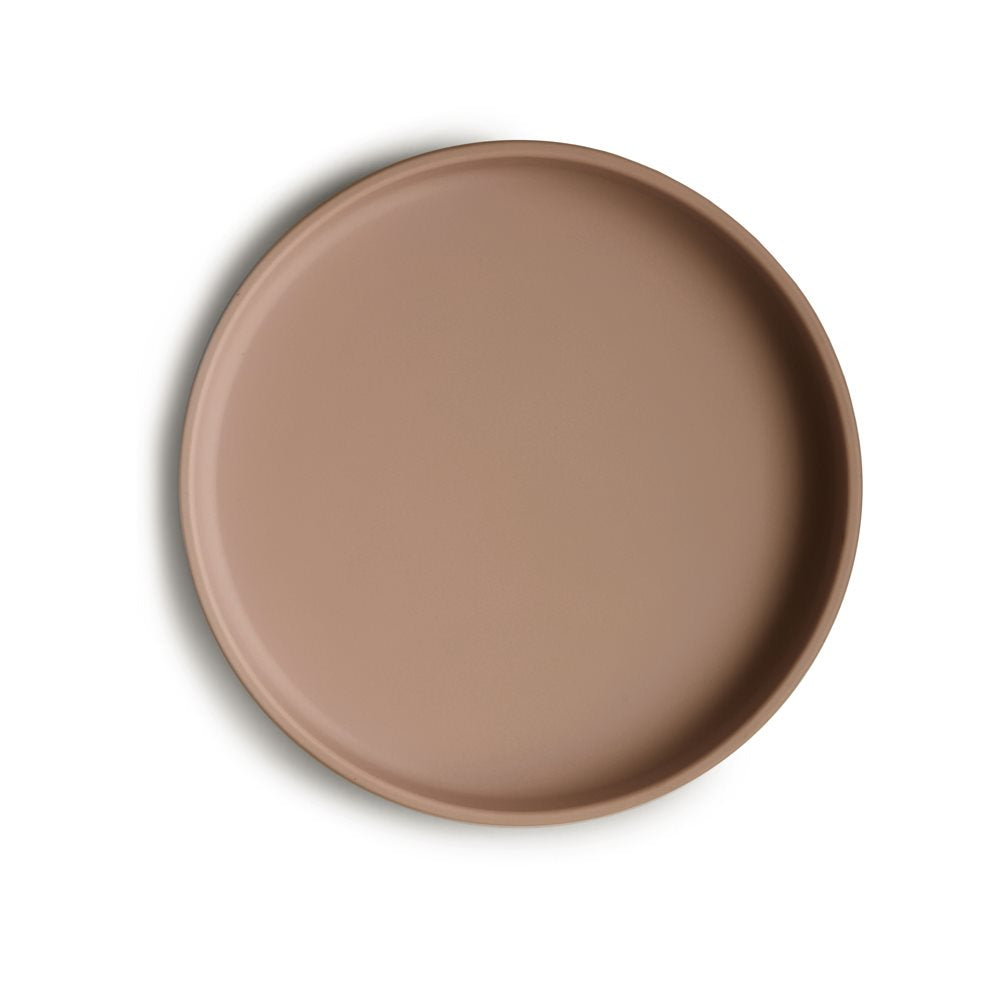 Mushie Classic Silicone 'Stay-Put' Suction Plate