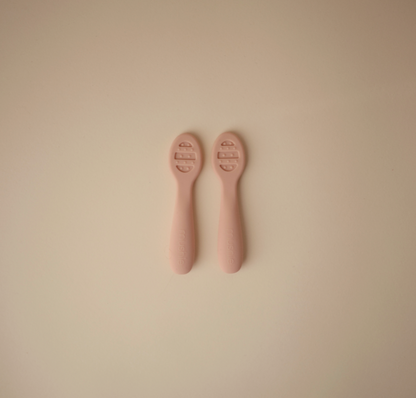 Mushie First Feeding Baby Spoons 2P