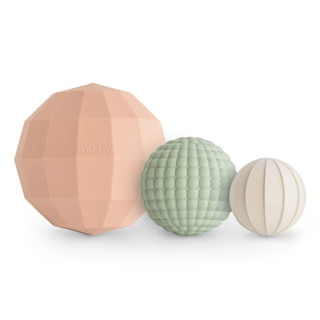 Mushie Nesting Spheres Sensory Toy - Motherhood