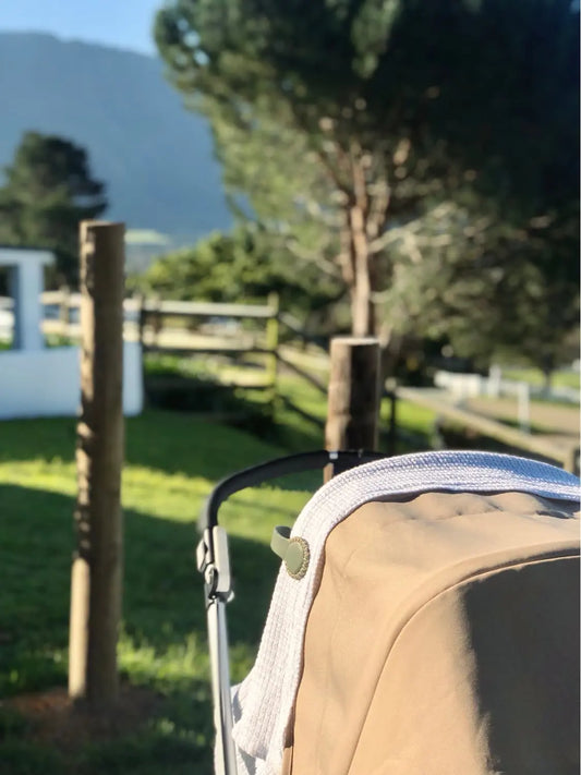 Stella Clip Newlands Forest – Sage Green with cream stitching - Motherhood