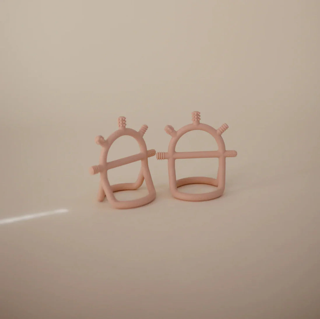 Mushie No-Drop Sensory Teether