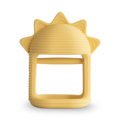 Mushie No-Drop Sensory Teether