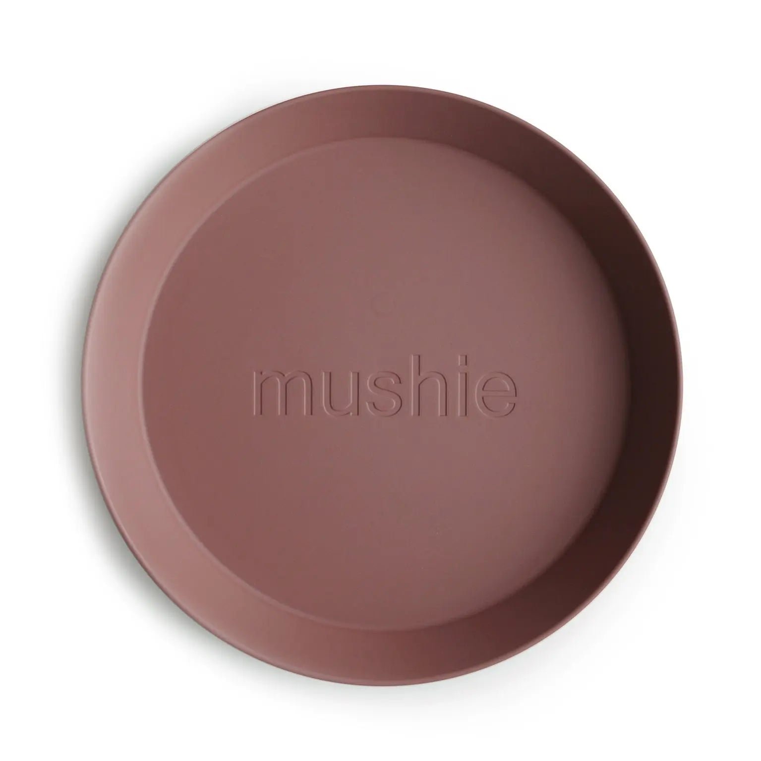 Mushie Plate Round 2P Mushie