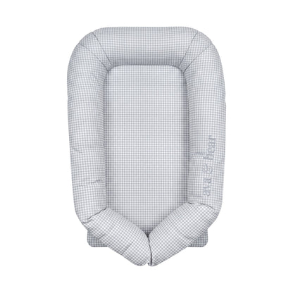 Ava & Bear Lounging Pod Dusty Blue Houndstooth