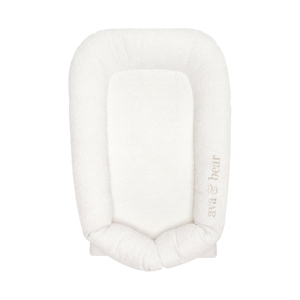 Ava & Bear Lounging Pod Boucle