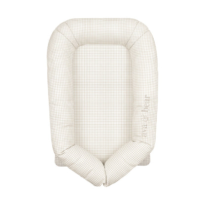 Ava & Bear Lounging Pod Pearl Micro Gingham
