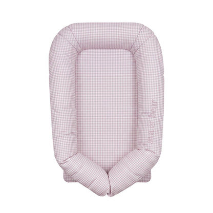 Ava & Bear Lounging Pod Pink Houndstooth