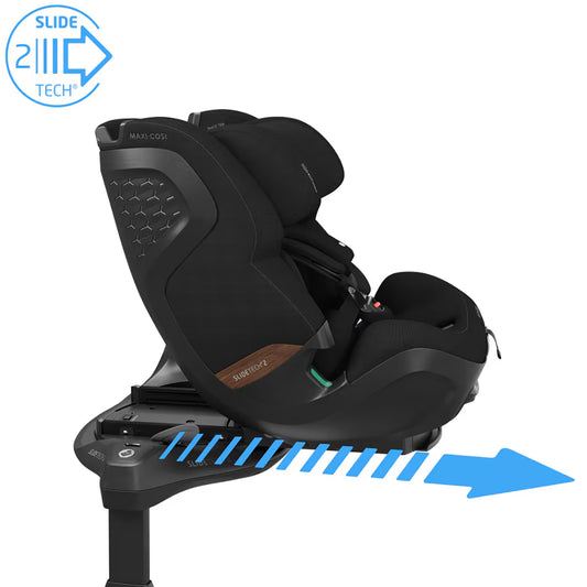 Maxi-Cosi Pearl XL Slide Pro – Car Seat from 3 Months to 12 Years in Authentic Black