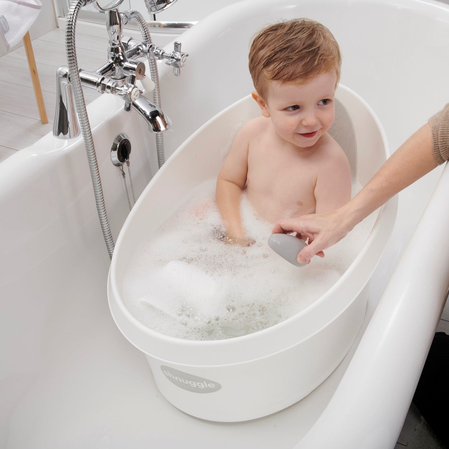 Shnuggle Pebbly Bath Thermometer - Motherhood
