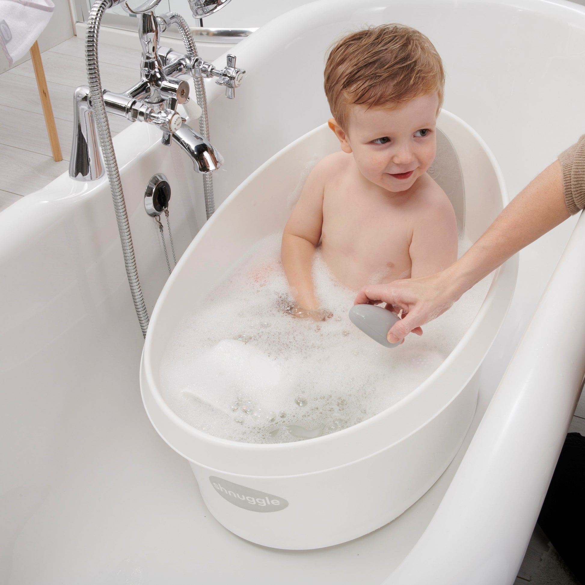 Shnuggle Pebbly Bath Thermometer - Motherhood