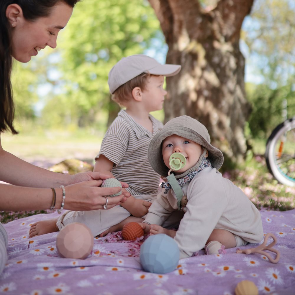 Mushie Nesting Spheres Sensory Toy - Motherhood