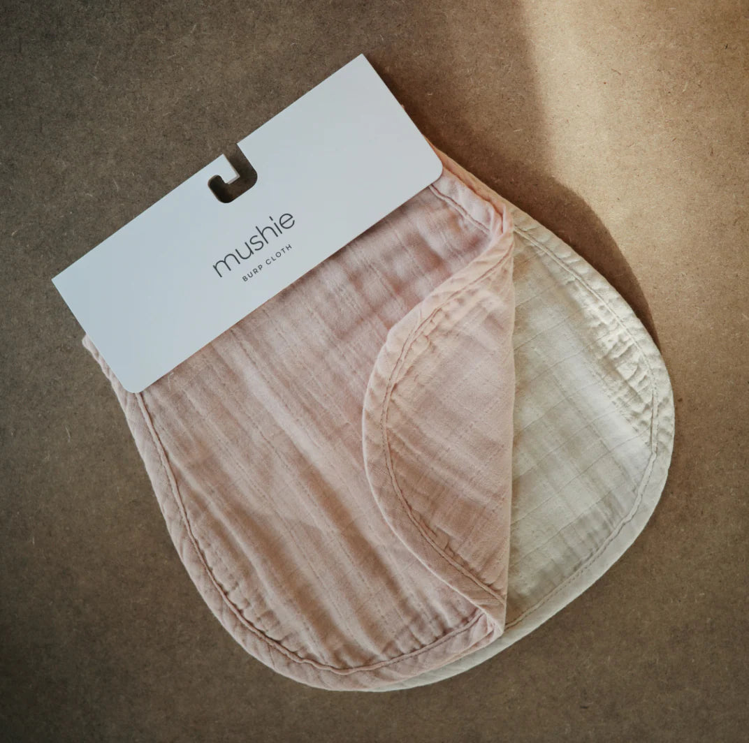 Mushie Burp Cloth 2P