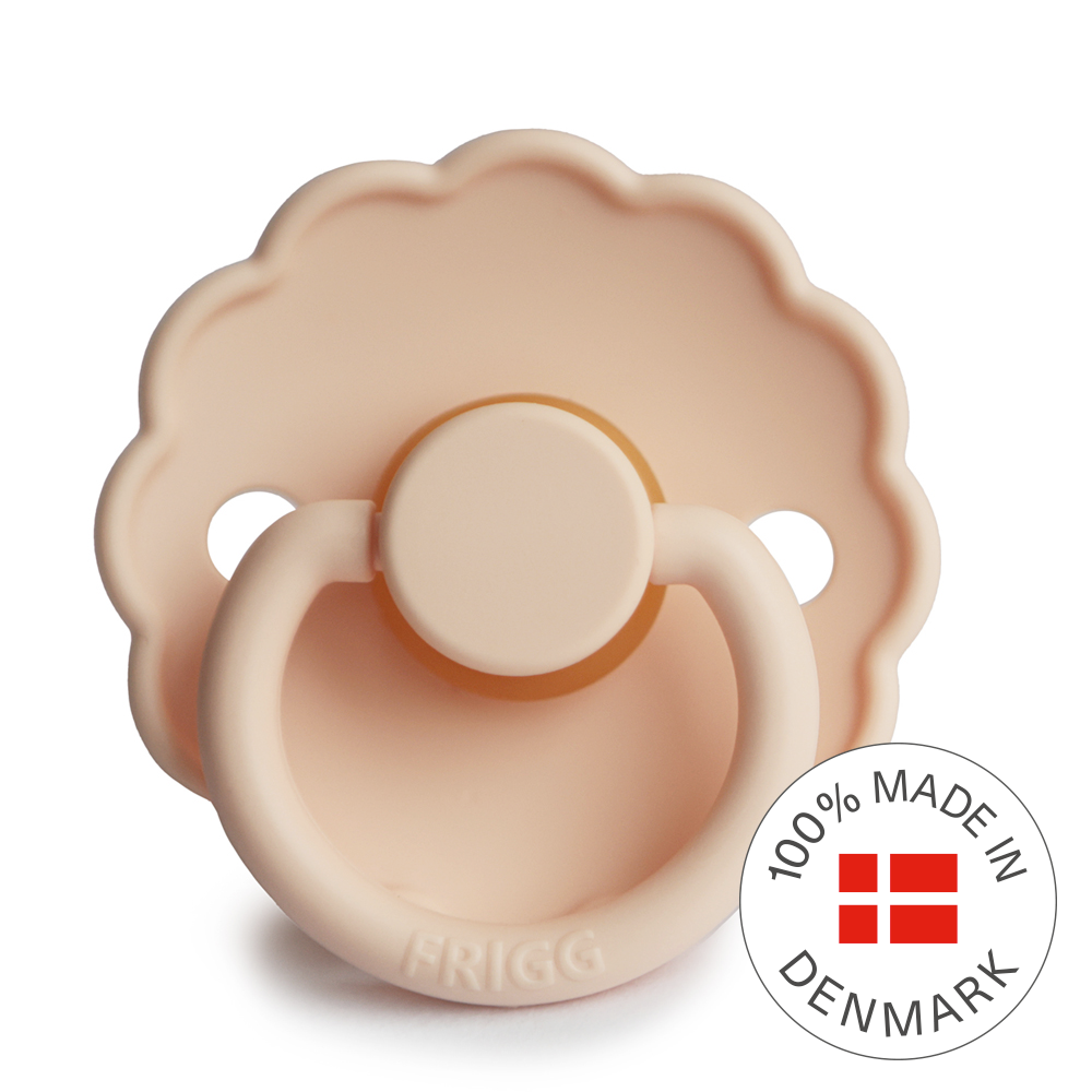 Frigg Daisy - Round Latex Pacifier - Pink Cream - Motherhood