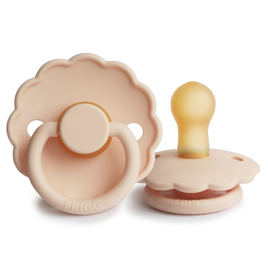 Frigg Daisy - Round Latex Pacifier - Pink Cream - Motherhood
