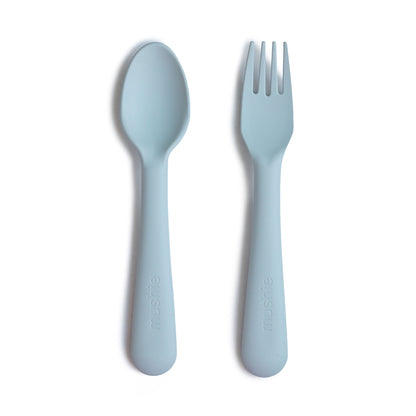 Mushie Fork & Spoon 2P - Motherhood