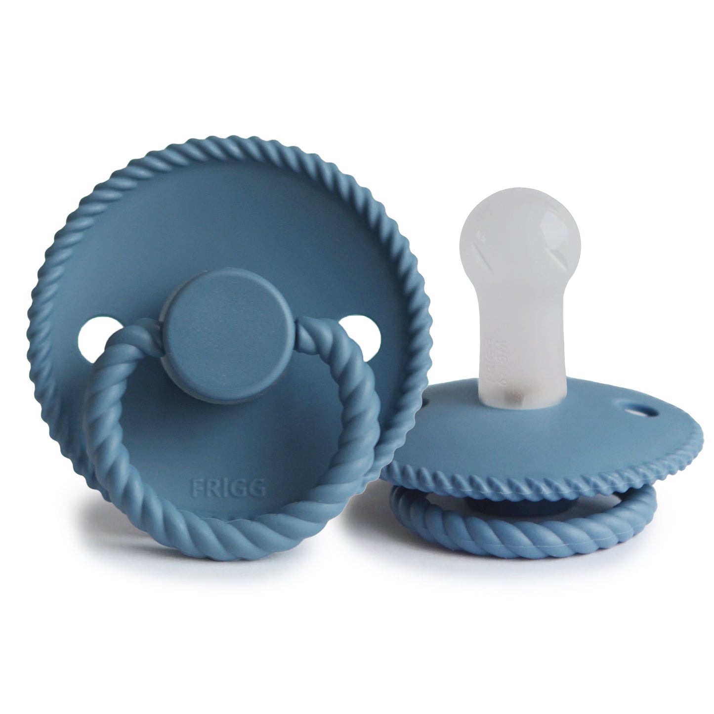 Frigg Rope - Round Silicone Pacifier - Ocean View