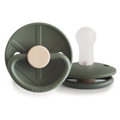 Frigg Little Viking - Silicone Pacifier -  Ragnar (Olive)