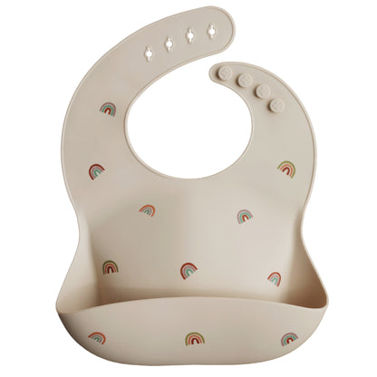 Mushie Silicone Bib - Motherhood