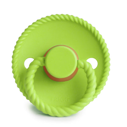 Frigg Rope - Round Latex Pacifier - Rainforest