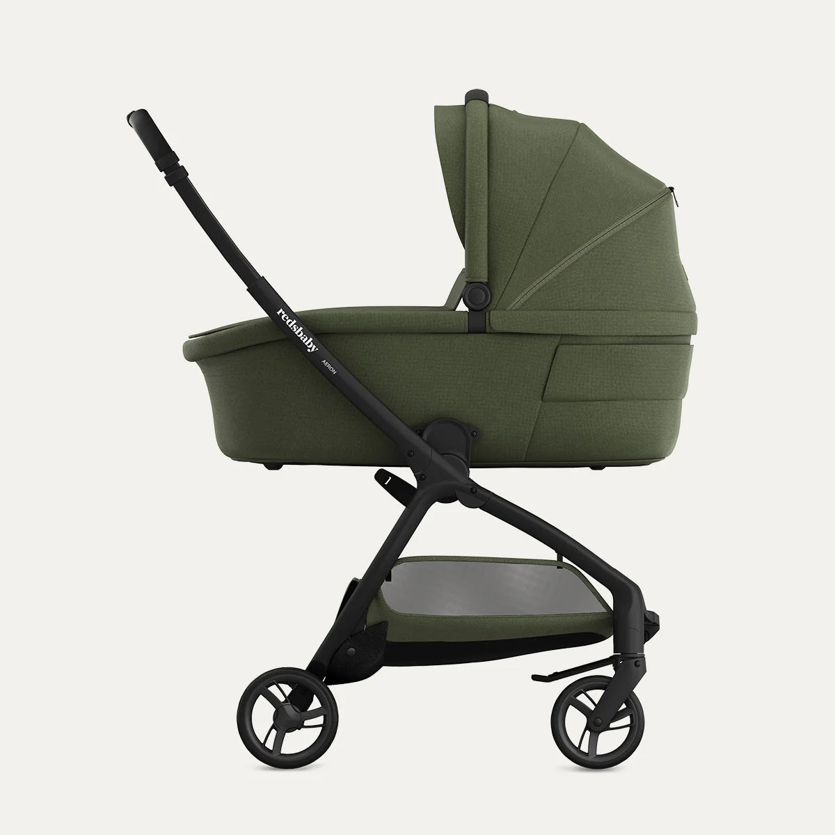 Redsbaby AERON | Compact Urban Pram & Stroller - Motherhood Close-up of Redsbaby AERON South Africa handlebar and chassis design