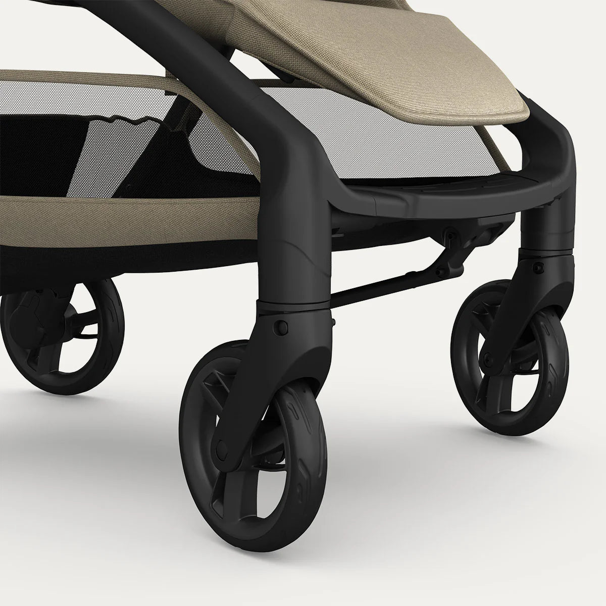 Redsbaby AERON | Compact Urban Pram & Stroller - Motherhood Close-up of Redsbaby AERON South Africa handlebar and chassis design