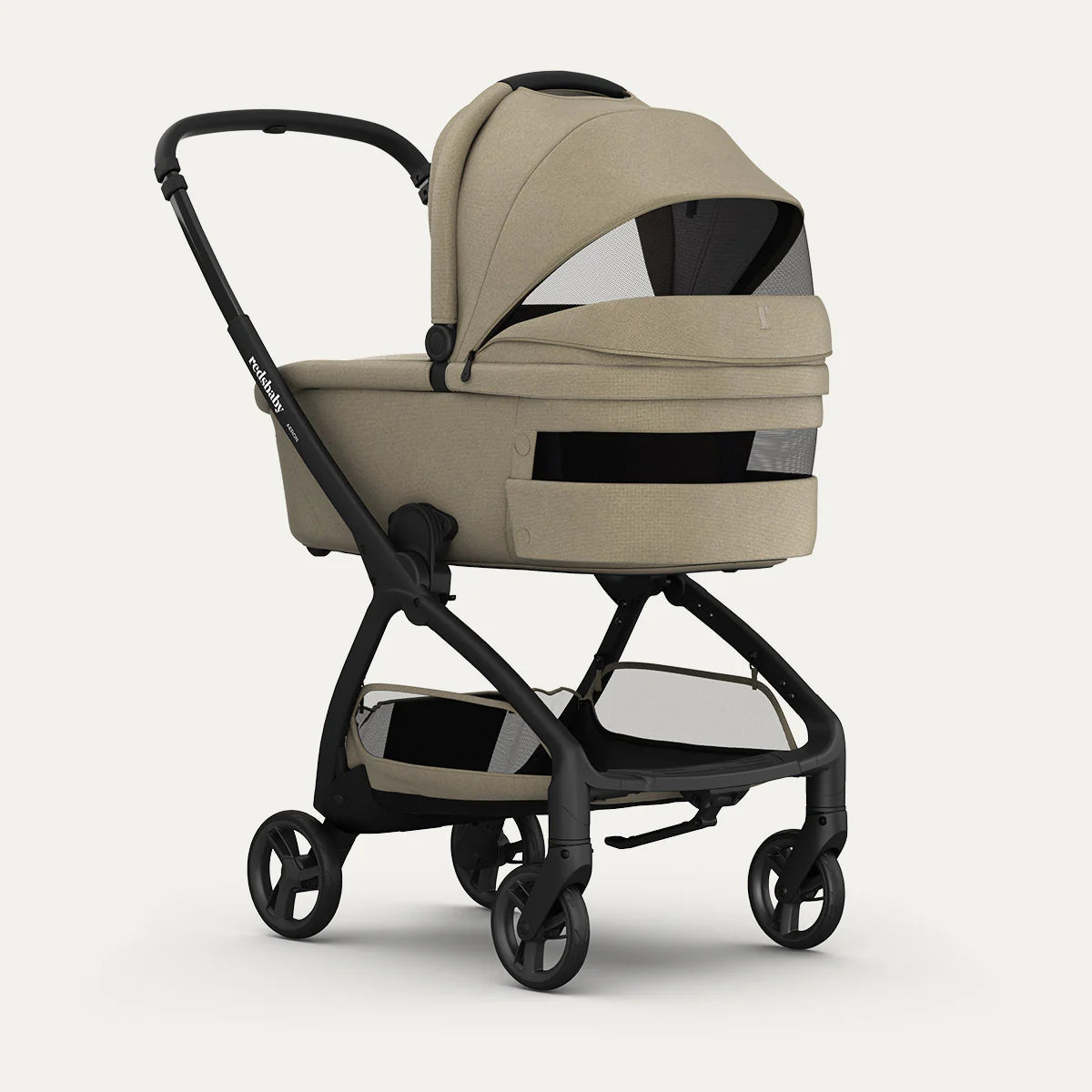 Redsbaby AERON | Compact Urban Pram & Stroller - Motherhood Close-up of Redsbaby AERON South Africa handlebar and chassis design