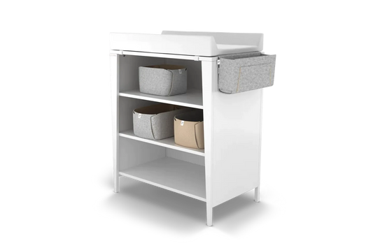 Eco-friendly felt storage baskets included with Redsbaby ARBOUR Compactum South Africa