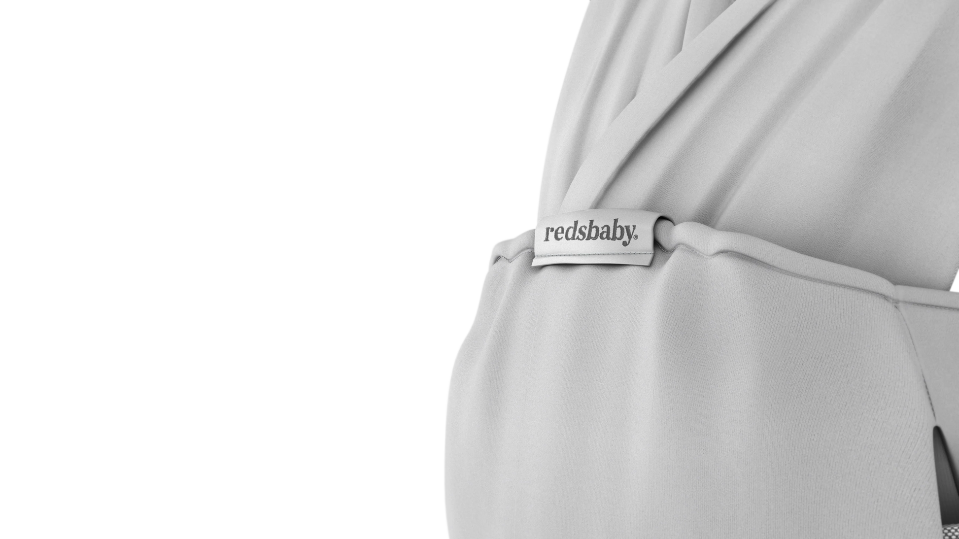 Folded Redsbaby CONNECT Wrap South Africa in self-stowing storage pocket”