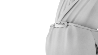 Folded Redsbaby CONNECT Wrap South Africa in self-stowing storage pocket”