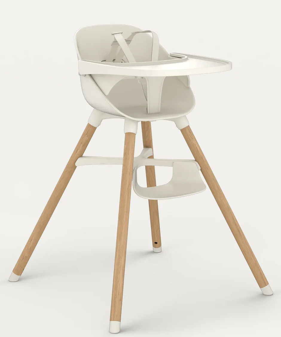 Modern minimalist design Redsbaby HILO² High Chair South Africa in neutral tones
