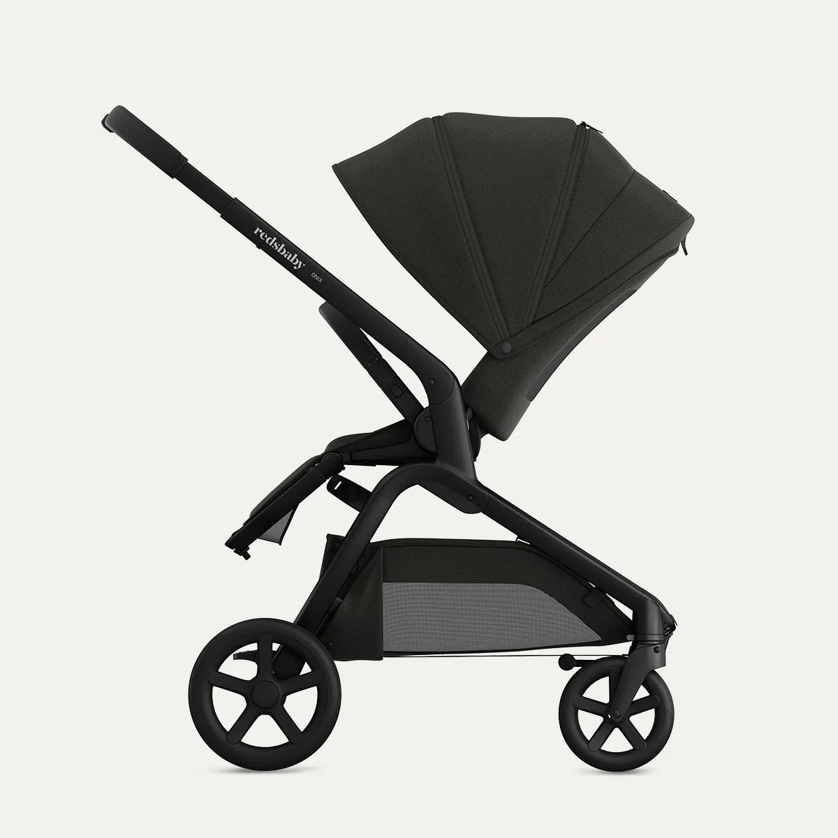 Redsbaby ONIX Bassinet | Full-Size Pram & Stroller - Motherhood Redsbaby ONIX⁺ Bassinet South Africa chassis and bassinet design close-up