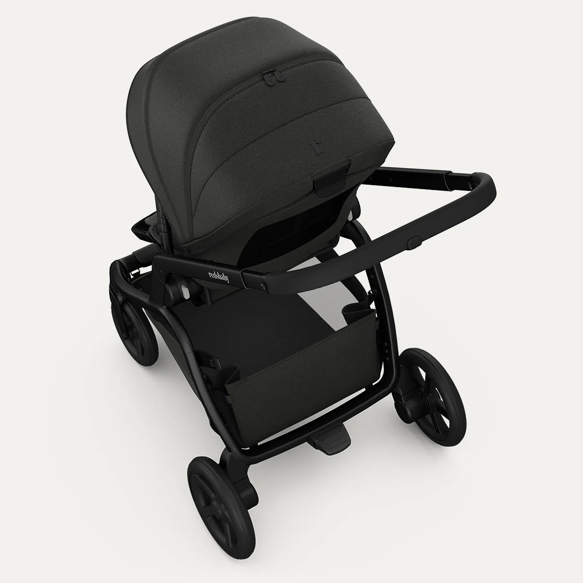 Redsbaby ONIX Bassinet | Full-Size Pram & Stroller - Motherhood Redsbaby ONIX⁺ Bassinet South Africa chassis and bassinet design close-up