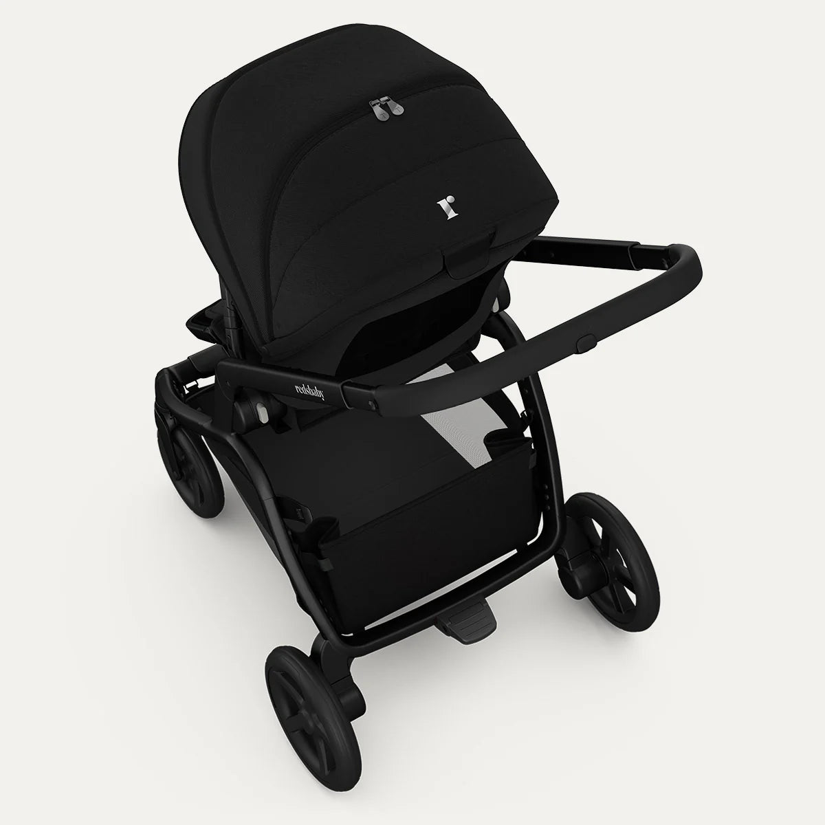 Redsbaby ONIX Bassinet | Full-Size Pram & Stroller - Motherhood Redsbaby ONIX⁺ Bassinet South Africa chassis and bassinet design close-up