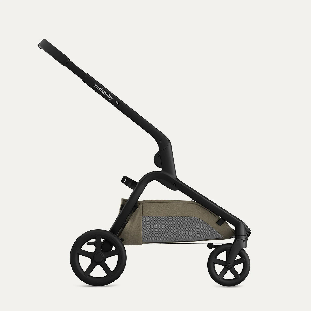 Redsbaby ONIX Bassinet | Full-Size Pram & Stroller - Motherhood Redsbaby ONIX⁺ Bassinet South Africa chassis and bassinet design close-up