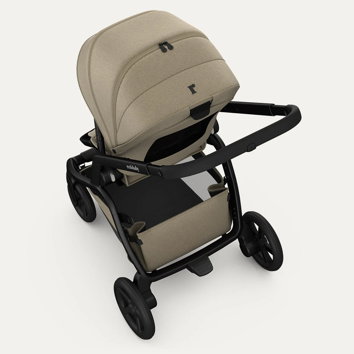 Redsbaby ONIX Bassinet | Full-Size Pram & Stroller - Motherhood Redsbaby ONIX⁺ Bassinet South Africa chassis and bassinet design close-up