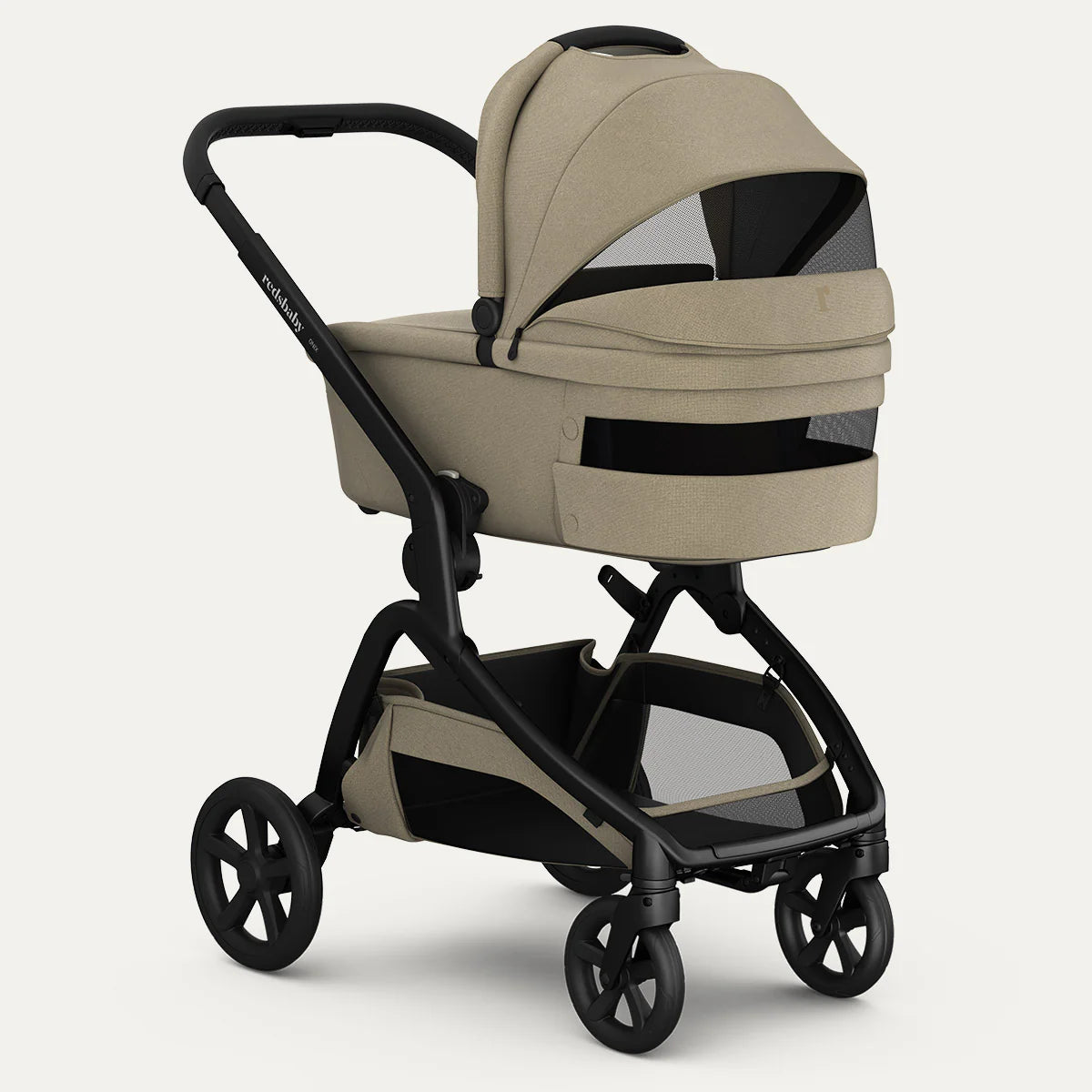Redsbaby ONIX Bassinet | Full-Size Pram & Stroller - Motherhood Redsbaby ONIX⁺ Bassinet South Africa chassis and bassinet design close-up